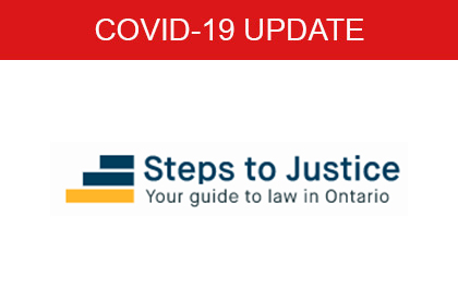 COVID-19 Steps to Justice