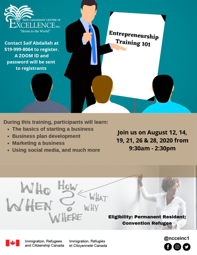 Entrepreneurship Training 101
