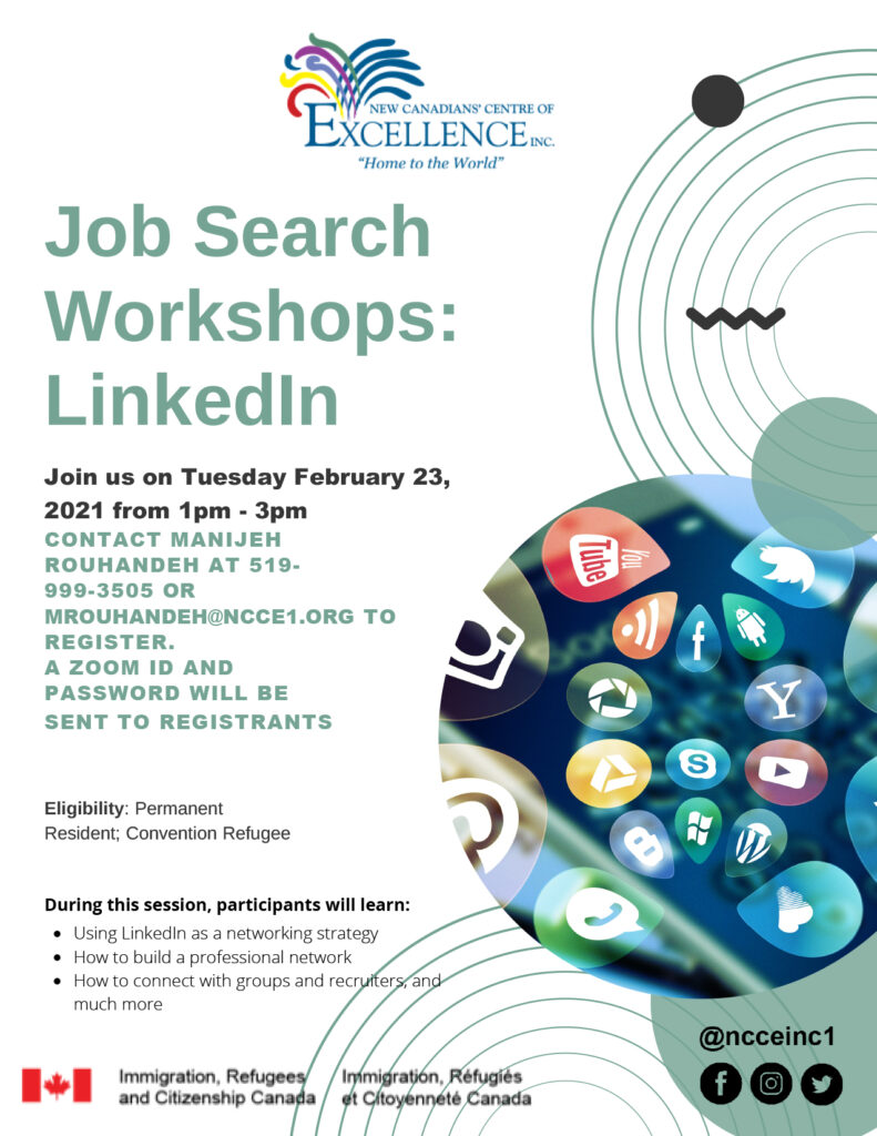 Job Search Workshops: A La Carte: LinkedIn