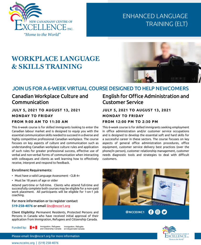 Enhanced Language Training (ELT)