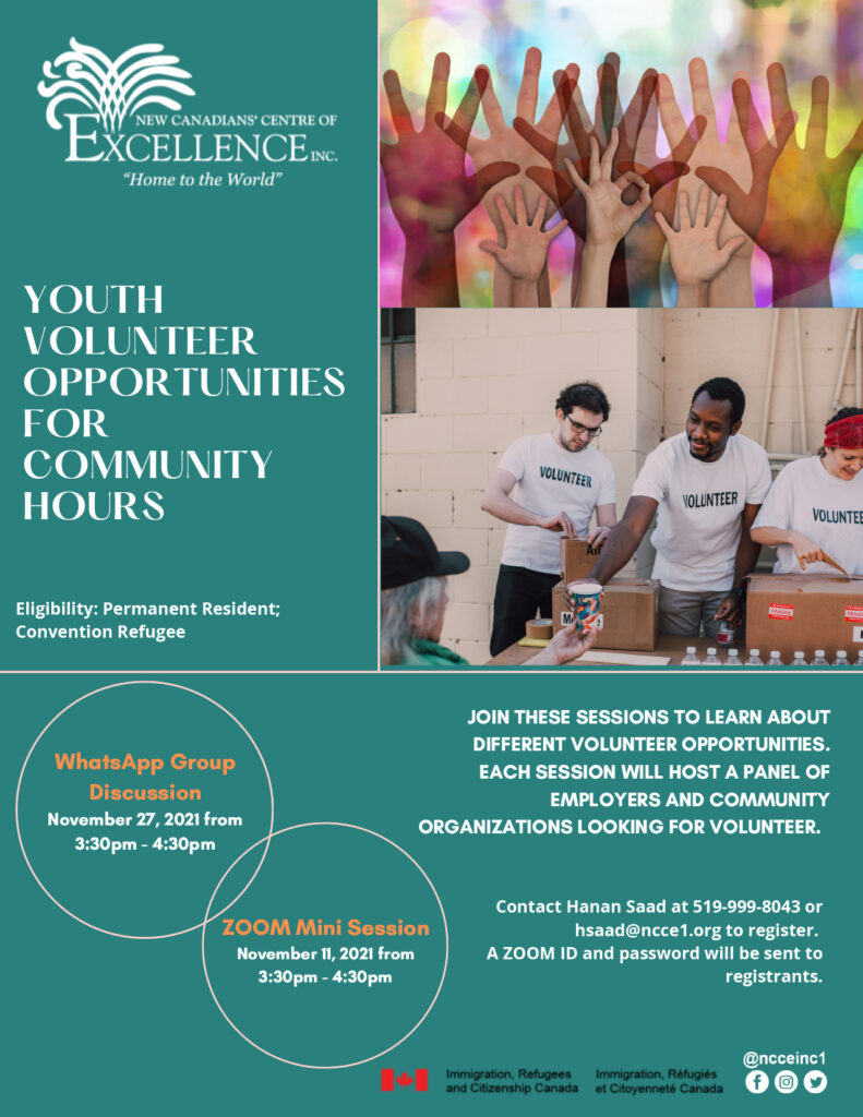 Youth Volunteer Opportunities for Community Hours