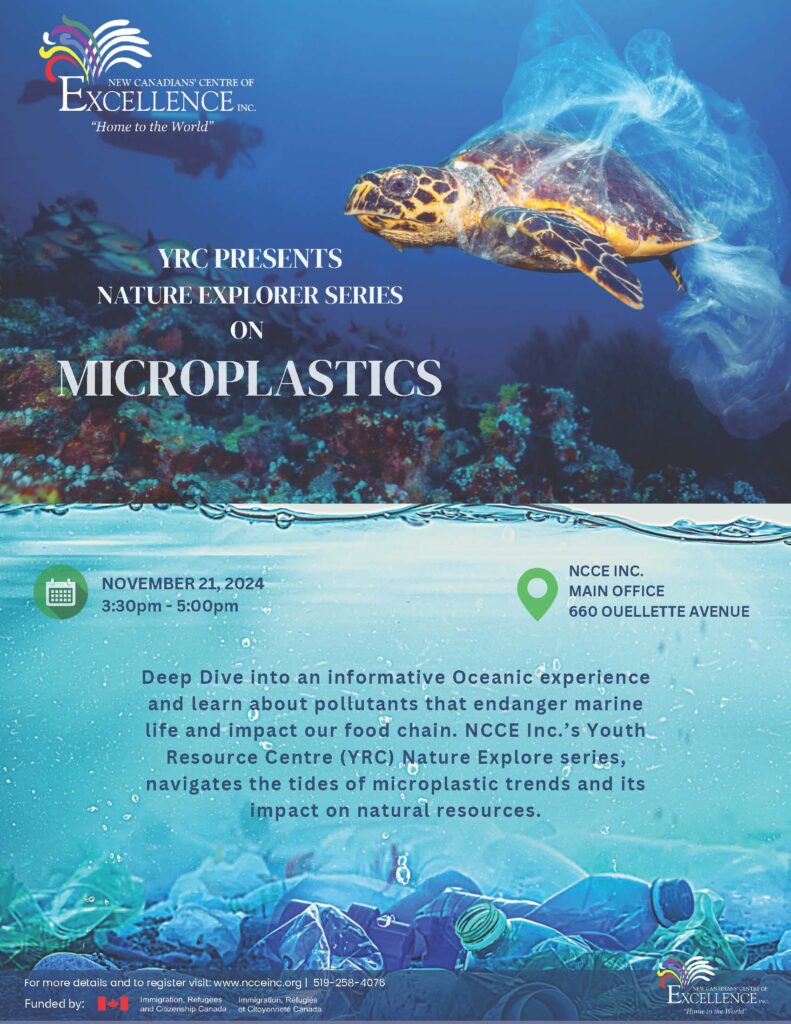 Nature Explorer Series on Microplastics @ NCCE Inc. - Main Branch | Windsor | Ontario | Canada