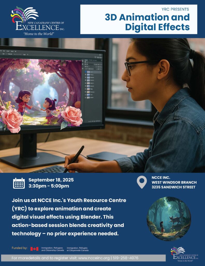 3D Animation & Digital Effects @ NCCE Inc. Windsor-WEST Branch | Windsor | Ontario | Canada