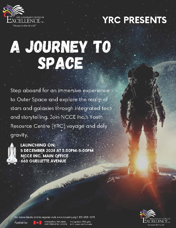 A Journey to Space (An Immersive Experience) @ NCCE Inc. - Main Branch | Windsor | Ontario | Canada