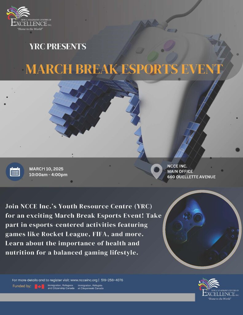 March Break Esports Event @ NCCE Inc. - Main Branch | Windsor | Ontario | Canada