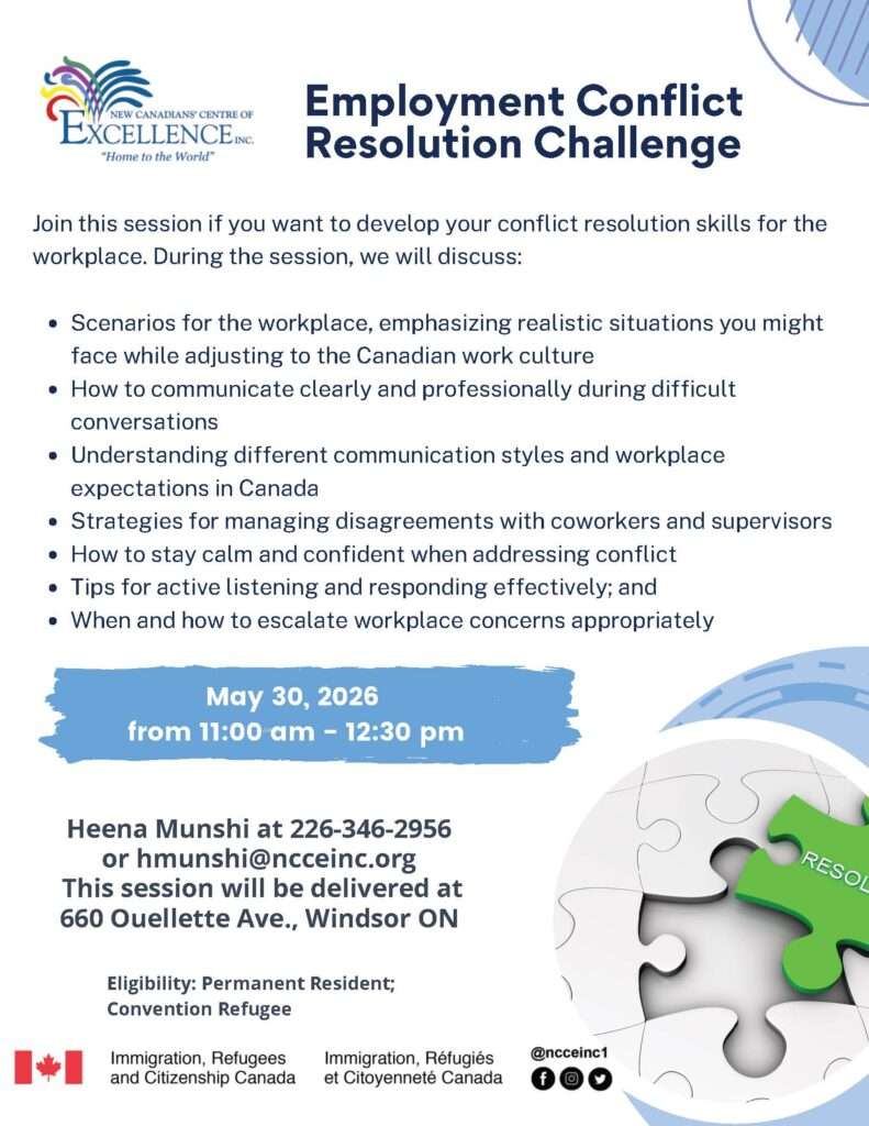 Employment Conflict Resolution Challenge