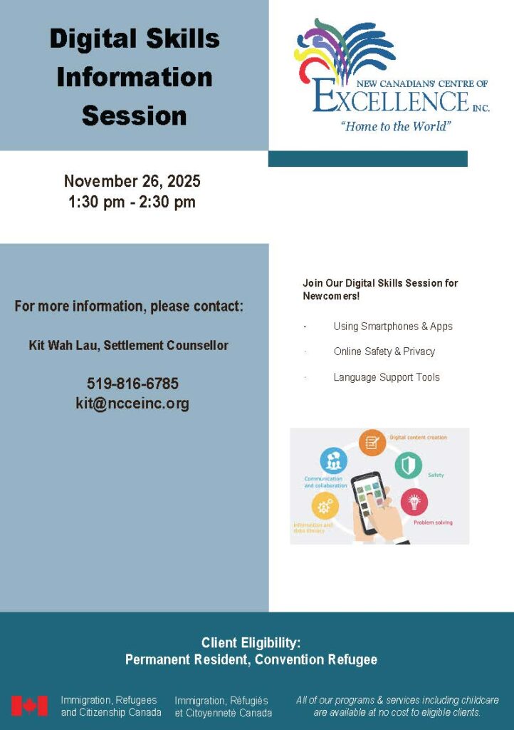 Digital Skills Information Session