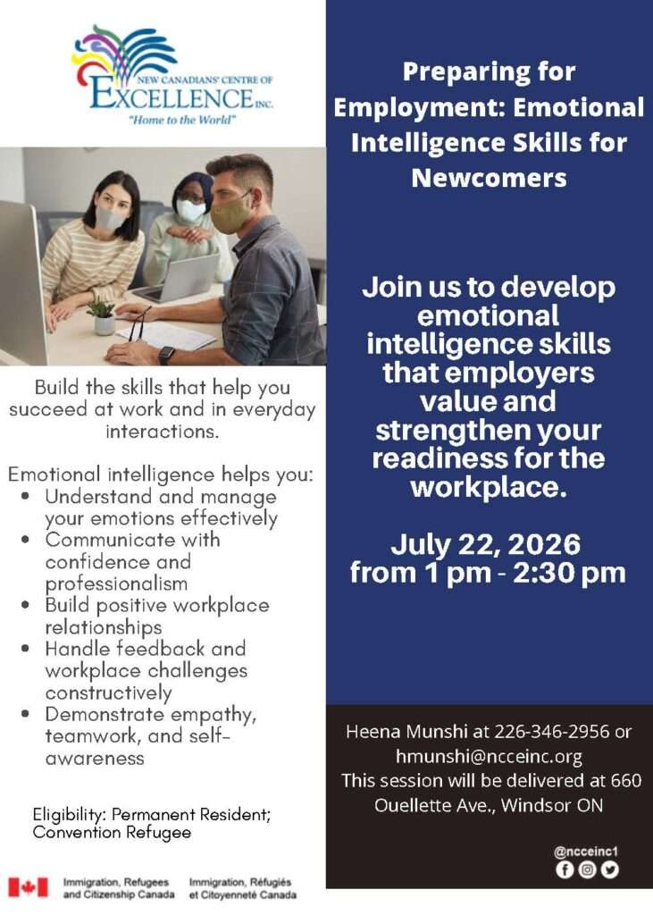 Preparing for Employment: Emotional Intelligence Skills for Newcomers