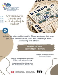 Employment Bingo Workshop @ Windsor | Ontario | Canada