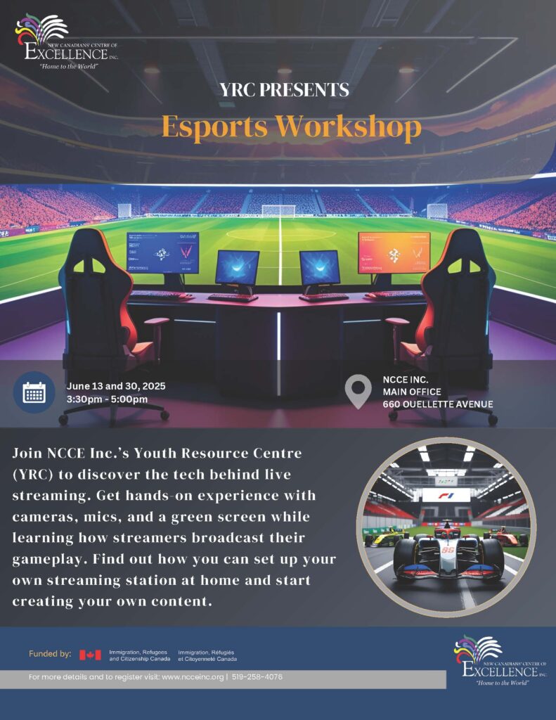 Esports Workshop @ NCCE Inc. - Main Branch | Windsor | Ontario | Canada