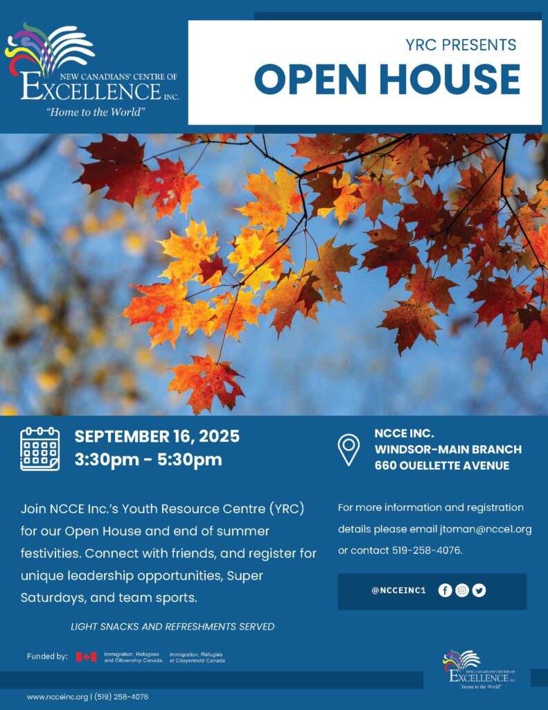YRC Open House @ NCCE Inc. - Main Branch | Windsor | Ontario | Canada
