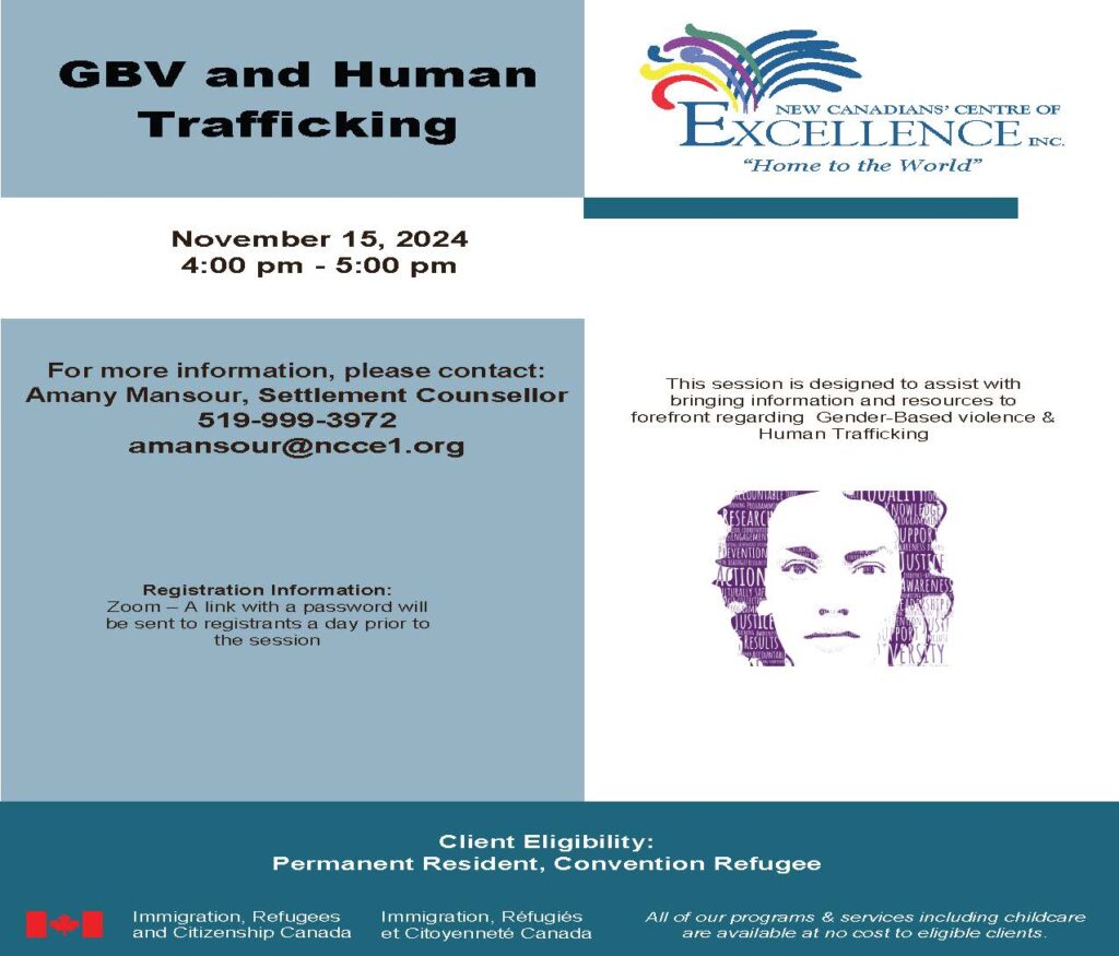 GBV and Human Trafficking