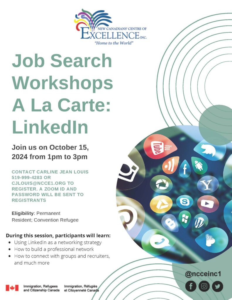 Job Search Workshops A La Carte: LinkedIn