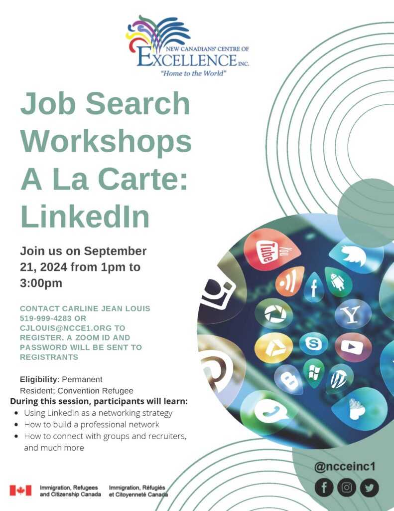 Job Search Workshops A La Carte: LinkedIn