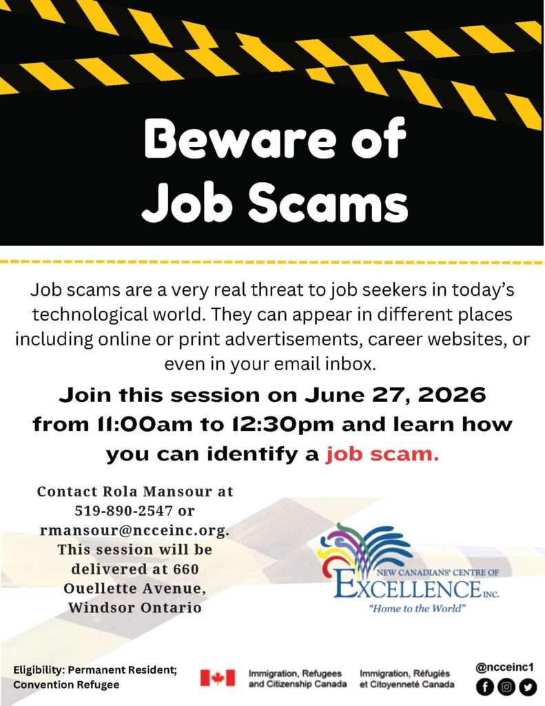Beware of Scams