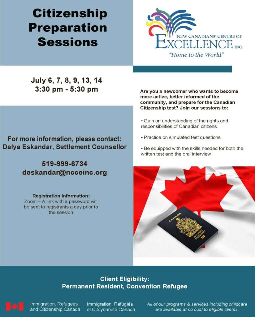 Citizenship Preparation Sessions