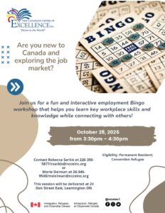 Employment Bingo Workshop @ Ontario | Canada