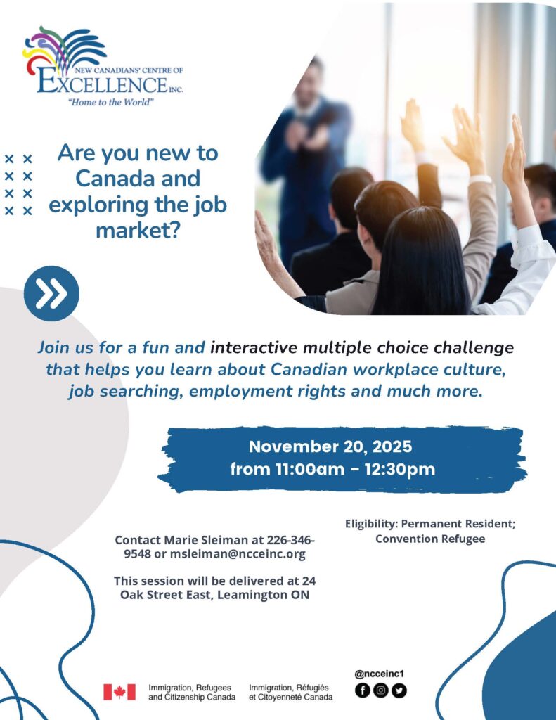 Interactive Multiple Choice Challenge @ NCCE Inc. Leamington Branch | Ontario | Canada
