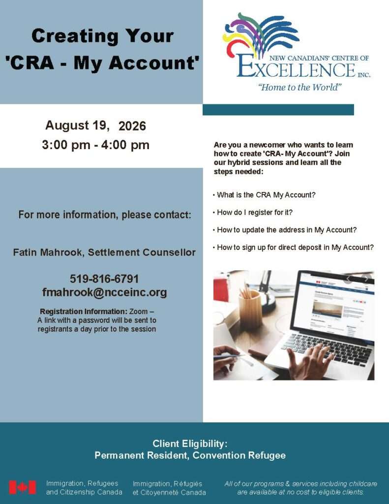 My CRA account