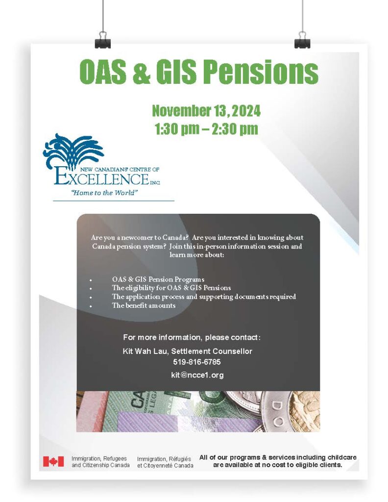 OAS and GIS Pensions