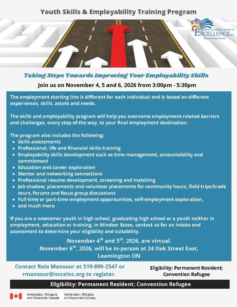 Youth Skills & Employability Training Program - Virtual - New Canadians ...