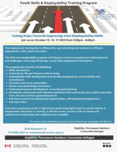 Youth Skills & Employability Training Program @ Ontario | Canada